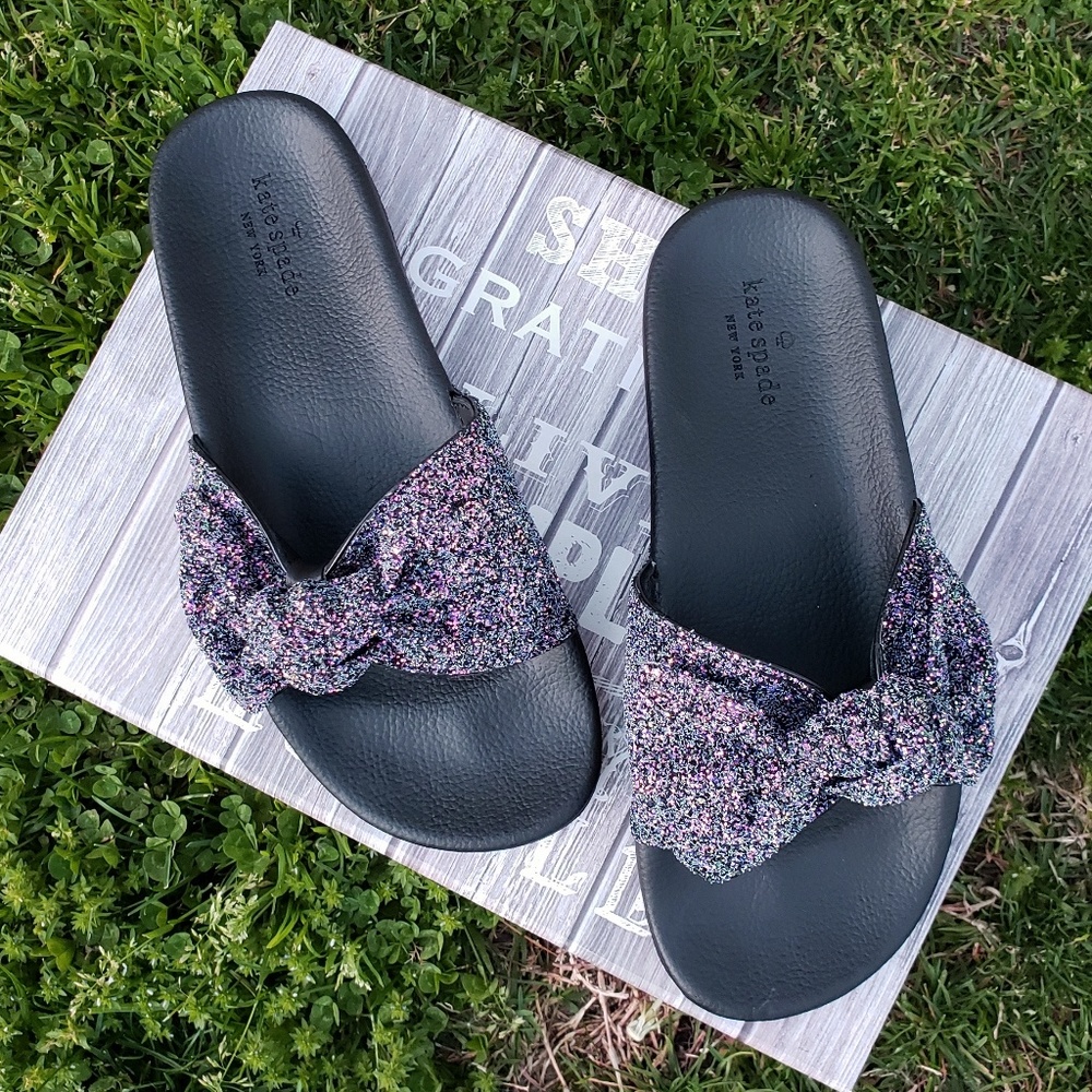 Dazzling Kate Spade Slide Sandals - Picture 5 of 8